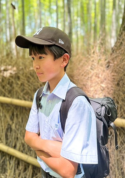 「和の伝統を知ろう、語ろう、触れよう~真夏の古都、御朱印の旅~」の一枚。古都を巡り、寺院の歴史や御朱印への関心を深めた